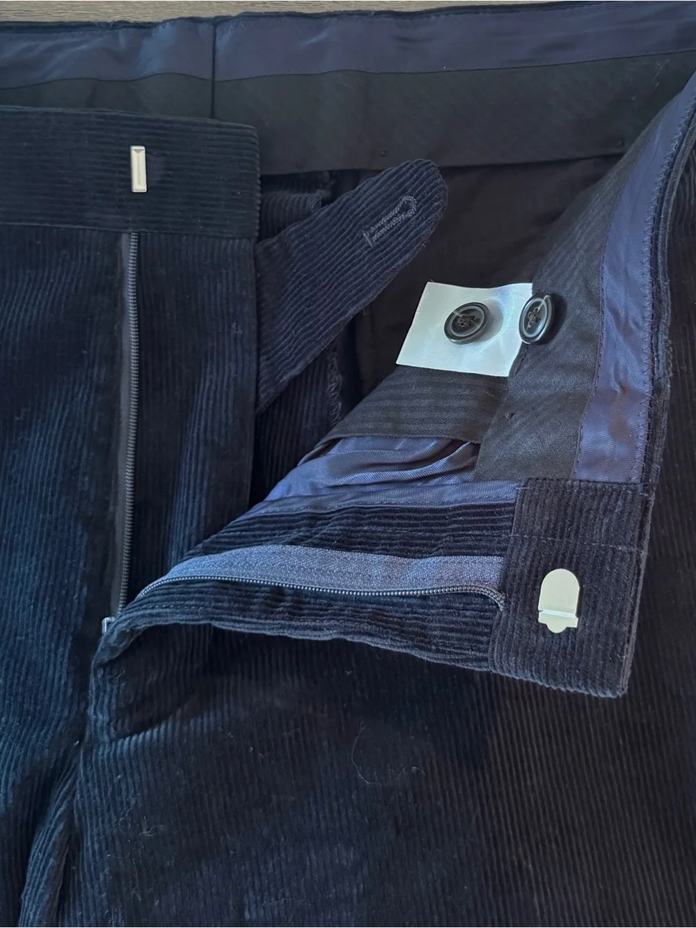 J. Crew Ludlow Premium Corduroy Navy Slim Fit Dress Pants. W31/L30 NWT! Ret $248